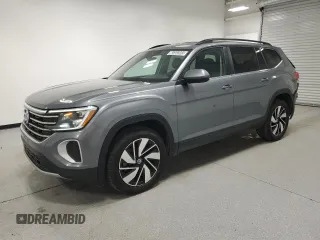 2024 Volkswagen Atlas SE z VIN 1V2HR2CA9RC539042, wystawiony jako Copart lot #66303365 z przebiegiem 37 701 mil mil oraz Czysty tytuł • Clean title. Historia ofert i sprzedaży dostępna na DreamBid. Obrazek 1.