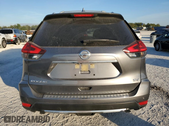 2019 Nissan Rogue SV with VIN JN8AT2MT5KW264590, listed as a Copart auction lot 83818404 with 0 mi miles and Non Repairable. Bid and sale history available at carsss.com. Image 6.