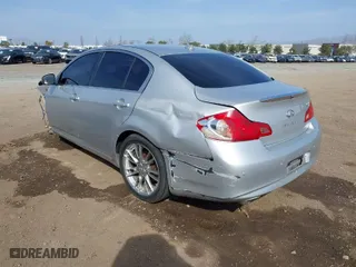 2011 Infiniti G37 Sedan Journey with VIN JN1CV6AP4BM504935, listed as a IAAI auction lot 41592385 with 137,163 mi miles. Bid and sale history available at carsss.com. Image 3.