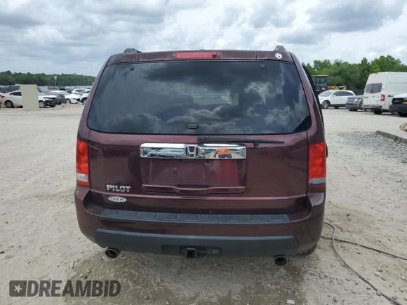 2011 Honda Pilot EX-L with VIN 5FNYF3H61BB023383, listed as a Copart auction lot 52517445 with 174,026 mi miles and Salvage Title. Bid and sale history available at carsss.com. Image 6.