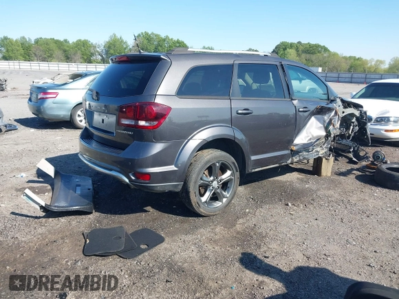 2015 Dodge Journey Crossroad with VIN 3C4PDCGB3FT739211, listed as a IAAI auction lot 42027048 with 180,716 mi miles and . Bid and sale history available at DreamBid. Image 4.