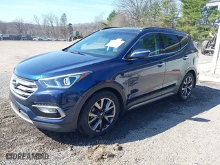 2017 Hyundai Santa Fe Sport 2.0T Ultimate with VIN 5XYZWDLA7HG466841, listed as a IAAI auction lot 41894336 with 106,261 mi miles. Bid and sale history available at carsss.com. Image 17.