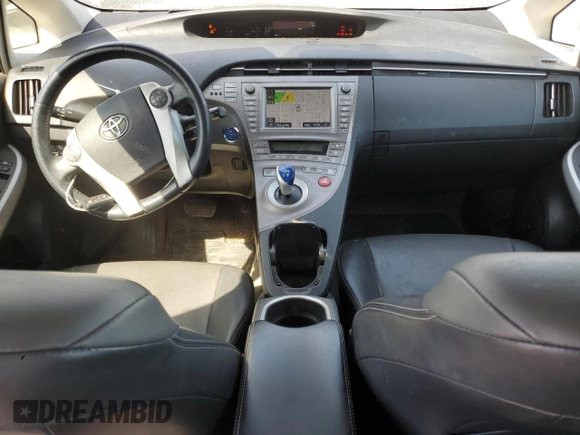 2012 Toyota Prius One with VIN JTDKN3DU2C5387327, listed as a Copart auction lot 53833305 with 168,765 mi miles and Clean Title. Bid and sale history available at carsss.com. Image 8.