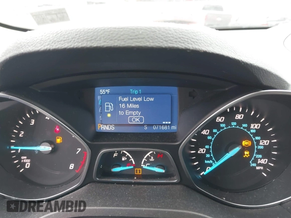 2015 Ford Escape SE with VIN 1FMCU9GX4FUC73125, listed as a IAAI auction lot 42071815 with 71,681 mi miles. Bid and sale history available at carsss.com. Image 7.
