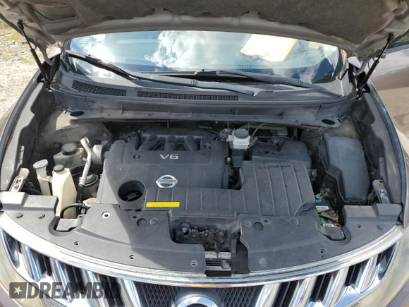 2009 Nissan Murano LE with VIN JN8AZ18W09W143229, listed as a Copart auction lot 69044614 with 193,060 mi miles and Salvage Title. Bid and sale history available at carsss.com. Image 12.