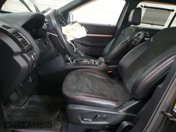2018 Ford Explorer XLT with VIN 1FM5K8D8XJGA75162, listed as a Copart auction lot 58842785 with 118,892 mi miles and Salvage title. Bid and sale history available at DreamBid. Image 7.