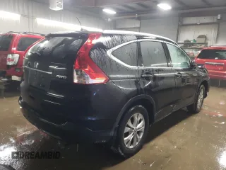 2014 Honda CR-V EX-L with VIN 5J6RM4H72EL055294, listed as a Copart auction lot 42013795 with 125,073 mi miles and Salvage Title. Bid and sale history available at carsss.com. Image 3.