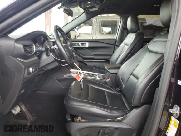 2020 Ford Explorer XLT with VIN 1FMSK8DH9LGA46497, listed as a Copart auction lot 51454225 with 60,486 mi miles and Salvage Title. Bid and sale history available at DreamBid. Image 7.