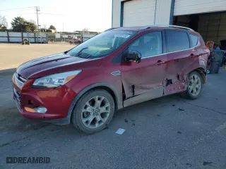 2014 Ford Escape Titanium with VIN 1FMCU9J98EUB53109, listed as a Copart auction lot 50081135 with 158,694 mi miles and Salvage Title. Bid and sale history available at carsss.com. Image 1.