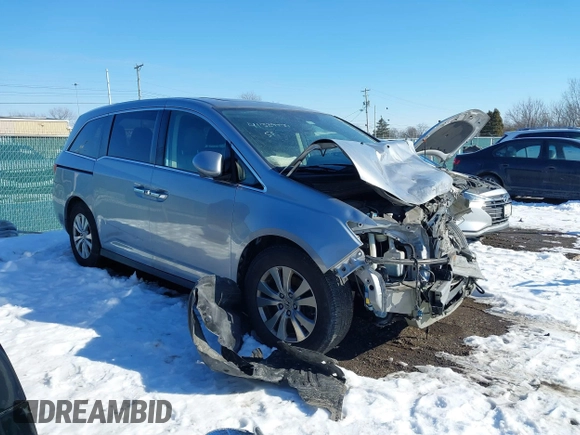 2017 Honda Odyssey EX-L with VIN 5FNRL5H6XHB003389, listed as a IAAI auction lot 41329731 with 203,368 mi miles and . Bid and sale history available at DreamBid. Image 1.