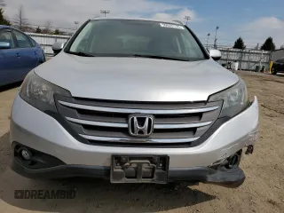 2013 Honda CR-V EX-L with VIN 2HKRM4H78DH645041, listed as a Copart auction lot 50028155 with 58,044 mi miles and Salvage Title. Bid and sale history available at DreamBid. Image 5.