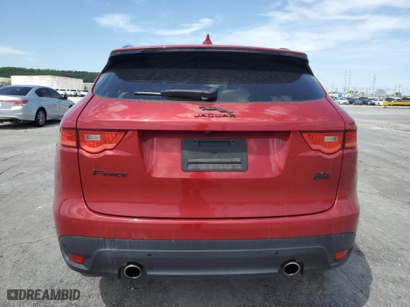 2017 Jaguar F-PACE 35t R-Sport with VIN SADCL2BV8HA892159, listed as a Copart auction lot 54171535 with 94,537 mi miles and Clean Title. Bid and sale history available at carsss.com. Image 6.