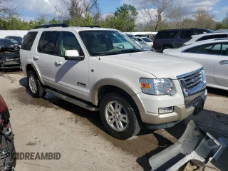 2008 Ford Explorer Eddie Bauer with VIN 1FMEU74888UA46243, listed as a Copart auction lot 50085764 with 166,935 mi miles and Salvage Title. Bid and sale history available at carsss.com. Image 4.