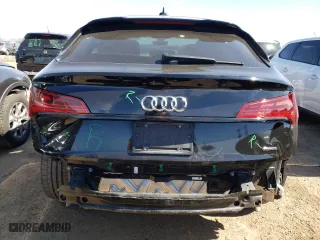 2022 Audi Q5 Sportback S line Premium Plus with VIN WA15AAFY9N2120147, listed as a Copart auction lot 47034714 with 24,492 mi miles and Non Repairable. Bid and sale history available at carsss.com. Image 6.