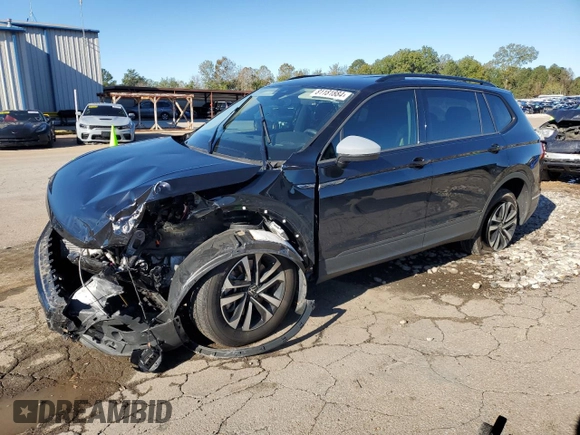 2023 Volkswagen Tiguan S с VIN 3VVFB7AX2PM058855, выставлен на аукционе Copart как лот 81181884 с пробегом 31 123 миль миль и Списание • Salvage title. История ставок и продаж доступна на DreamBid. Изображение 1.