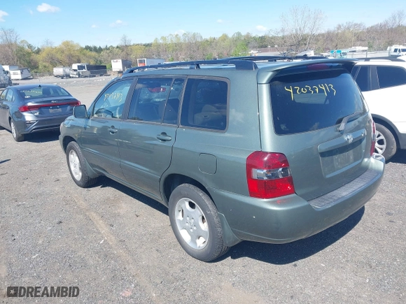 2006 Toyota Highlander w/3rd Row with VIN JTEEP21A560175515, listed as a IAAI auction lot 42037413 with 222,044 mi miles. Bid and sale history available at carsss.com. Image 3.