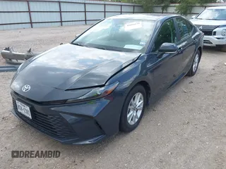 2025 Toyota Camry LE with VIN 4T1DAACK5SU522373, listed as a IAAI auction lot 42094179 with 6,264 mi miles and . Bid and sale history available at DreamBid. Image 17.
