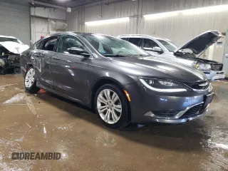 2015 Chrysler 200 Limited with VIN 1C3CCCAB2FN561936, listed as a Copart auction lot 50036425 with 122,634 mi miles and Salvage Title. Bid and sale history available at carsss.com. Image 4.