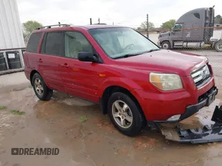 2006 Honda Pilot EX with VIN 5FNYF28476B025864, listed as a IAAI auction lot 41878122 with Not Provided miles and . Bid and sale history available at DreamBid. Image 1.