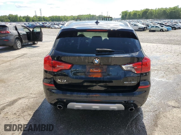 2019 BMW X3 sDrive30i z VIN 5UXTR7C59KLF28495, wystawiony jako Copart lot #54188365 z przebiegiem 95 354 mil mil oraz Szkoda całkowita • Salvage title. Historia ofert i sprzedaży dostępna na DreamBid. Obrazek 6.