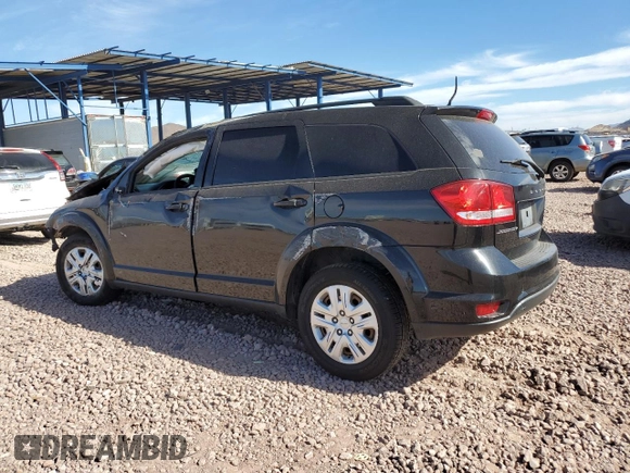 2019 Dodge Journey SE with VIN 3C4PDCBB6KT845668, listed as a Copart auction lot 43646215 with Not Provided miles and Salvage Title. Bid and sale history available at DreamBid. Image 2.