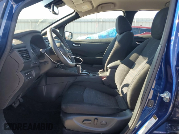 2023 Nissan LEAF SV Plus with VIN 1N4CZ1CV7PC561374, listed as a Copart auction lot 47623055 with 10,572 mi miles and Salvage Title. Bid and sale history available at DreamBid. Image 7.