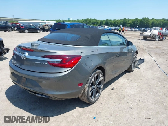 2018 Buick Cascada Premium with VIN W04WH3N50JG051185, listed as a IAAI auction lot 42618570 with 64,216 mi miles and . Bid and sale history available at DreamBid. Image 4.