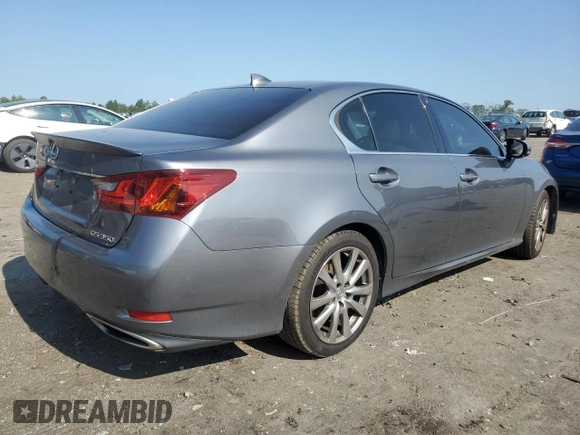 2015 Lexus GS 350 with VIN JTHBE1BL1FA014076, listed as a Copart auction lot 66311044 with 148,158 mi miles and Salvage Title. Bid and sale history available at carsss.com. Image 3.