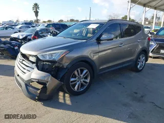 2014 Hyundai Santa Fe Sport with VIN 5XYZU3LA8EG185627, listed as a IAAI auction lot 41592463 with NaN miles. Bid and sale history available at carsss.com. Image 2.