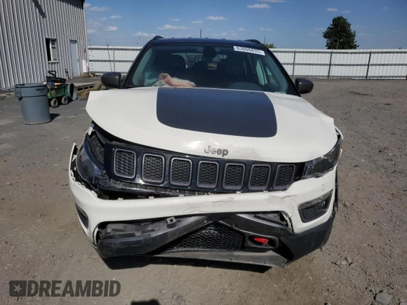 2020 Jeep Compass Trailhawk z VIN 3C4NJDDB1LT221636, wystawiony jako Copart lot #65008835 z przebiegiem 24 291 mil mil oraz Szkoda całkowita • Salvage title. Historia ofert i sprzedaży dostępna na DreamBid. Obrazek 5.