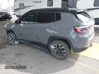 2021 Jeep Compass Trailhawk с VIN 3C4NJDDBXMT501136, выставлен на аукционе IAAI как лот 41689054 с пробегом 65 663 миль миль и . История ставок и продаж доступна на DreamBid. Изображение 3.