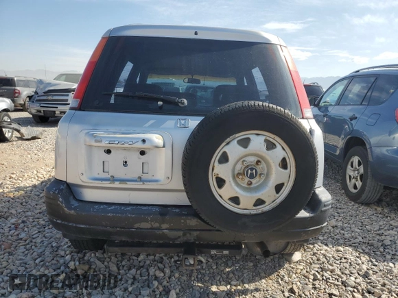 2001 Honda CR-V LX with VIN JHLRD284X1C000881, listed as a Copart auction lot 74606824 with 156,453 mi miles and Salvage Title. Bid and sale history available at carsss.com. Image 6.