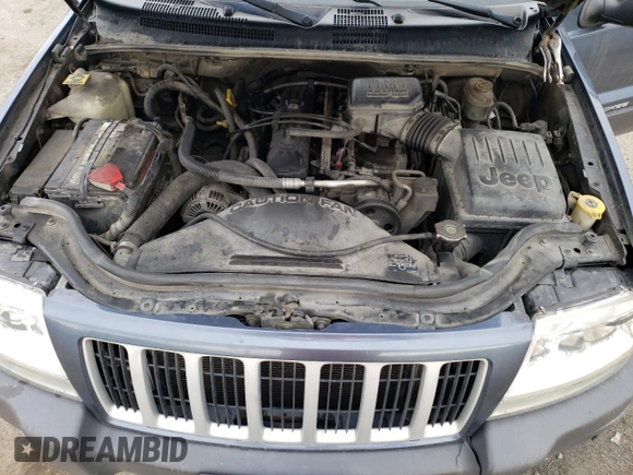 2004 Jeep Grand Cherokee Laredo with VIN 1J4GW48S64C262632, listed as a Copart auction lot 55175415 with 153,401 mi miles and Clean Title. Bid and sale history available at carsss.com. Image 12.