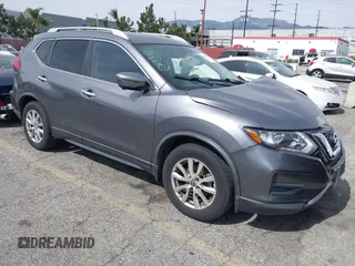 2017 Nissan Rogue SV with VIN KNMAT2MT5HP506101, listed as a IAAI auction lot 41677842 with 83,869 mi miles. Bid and sale history available at carsss.com. Image 1.