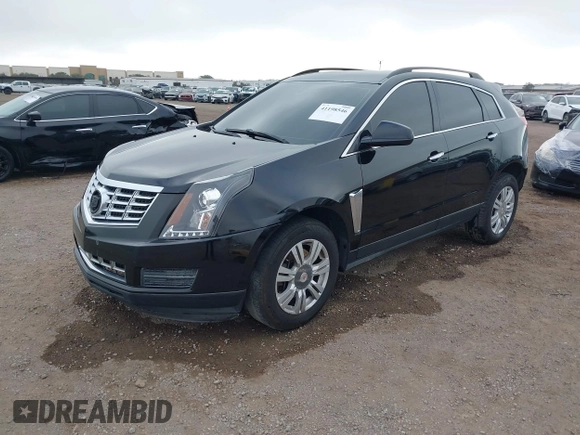 2015 Cadillac SRX with VIN 3GYFNAE37FS598023, listed as a IAAI auction lot 41198546 with 127,373 mi miles and . Bid and sale history available at carsss.com. Image 2.