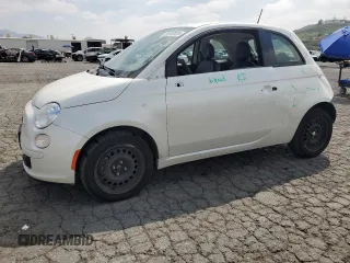 2016 FIAT 500 Pop with VIN 3C3CFFAR1GT164161, listed as a Copart auction lot 51010125 with 30,299 mi miles and Salvage Title. Bid and sale history available at carsss.com. Image 1.