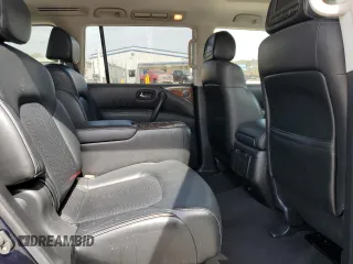 2017 Infiniti QX80 with VIN JN8AZ2NF8H9644229, listed as a Copart auction lot 50521545 with 141,122 mi miles and Salvage Title. Bid and sale history available at carsss.com. Image 12.