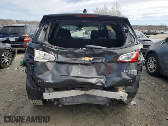 2018 Chevrolet Equinox LT with VIN 2GNAXJEV0J6245309, listed as a Copart auction lot 47442665 with 116,252 mi miles and Salvage Title. Bid and sale history available at DreamBid. Image 6.