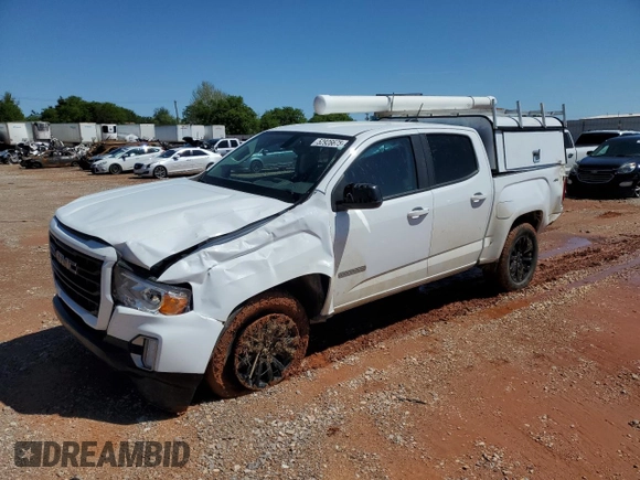 2022 GMC Canyon 4WD Elevation z VIN 1GTG6CEN5N1326350, wystawiony jako Copart lot #52926675 z przebiegiem 82 857 mil mil oraz Szkoda całkowita • Salvage title. Historia ofert i sprzedaży dostępna na DreamBid. Obrazek 1.