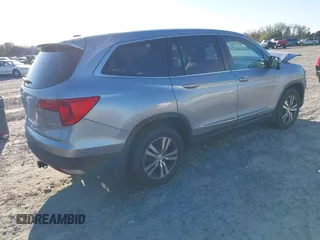 2017 Honda Pilot EX-L with VIN 5FNYF6H52HB079737, listed as a IAAI auction lot 41843889 with Not Provided miles and . Bid and sale history available at DreamBid. Image 4.