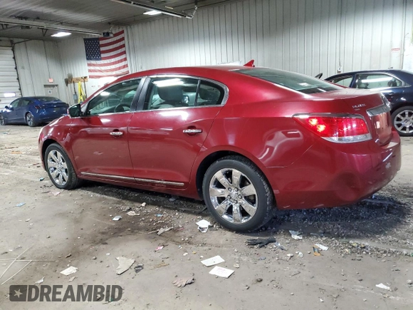 2010 Buick LaCrosse CXL with VIN 1G4GD5EG1AF258477, listed as a Copart auction lot 52189625 with 75,740 mi miles and Clean title. Bid and sale history available at DreamBid. Image 2.