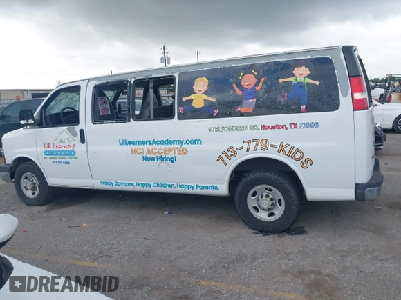 2012 Chevrolet Express Passenger 1LT с VIN 1GAZG1FG3C1154352, выставлен на аукционе IAAI как лот 42148091 с пробегом 83 464 миль миль и . История ставок и продаж доступна на DreamBid. Изображение 14.