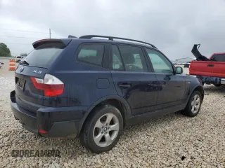 2008 BMW X3 3.0si with VIN WBXPC93438WJ16880, listed as a Copart auction lot 50837765 with 108,825 mi miles and Clean Title. Bid and sale history available at carsss.com. Image 3.