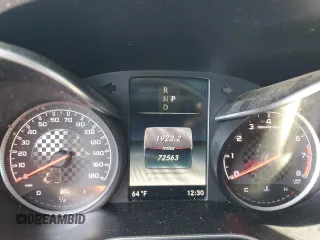 2018 Mercedes-Benz C 43 AMG with VIN WDDWJ6EB2JF612080, listed as a Copart auction lot 48630235 with 72,563 mi miles and Salvage title. Bid and sale history available at DreamBid. Image 9.