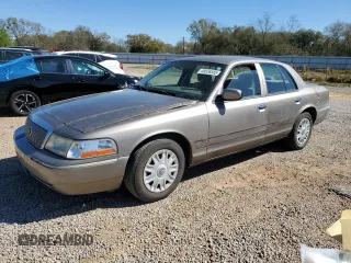 2005 Mercury Grand Marquis GS with VIN 2MEFM74W25X663311, listed as a Copart auction lot 48526585 with 68,694 mi miles and Salvage Title. Bid and sale history available at DreamBid. Image 1.