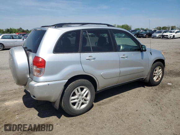2003 Toyota RAV4 with VIN JTEGH20V730098555, listed as a Copart auction lot 52358035 with 177,133 mi miles and Salvage Title. Bid and sale history available at DreamBid. Image 3.