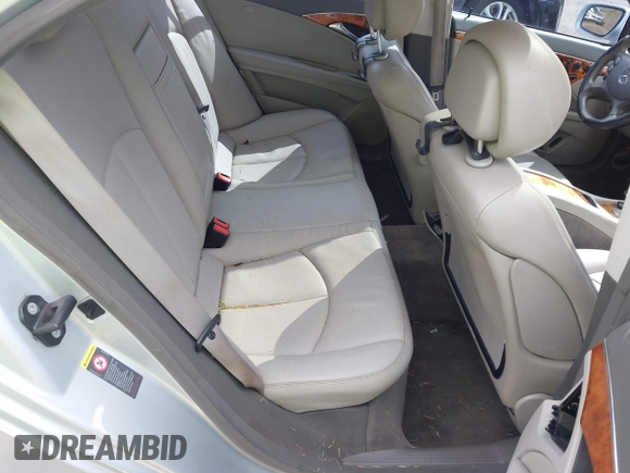 2008 Mercedes-Benz E 350 Luxury with VIN WDBUF87X98B271722, listed as a IAAI auction lot 42043577 with 177,856 mi miles and . Bid and sale history available at DreamBid. Image 8.