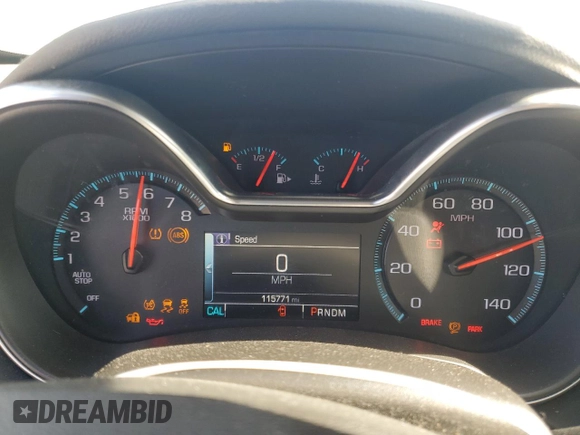 2015 Chevrolet Impala LT z VIN 2G1115SL7F9134274, wystawiony jako Copart lot #53684995 z przebiegiem 115 771 mil mil oraz Szkoda całkowita • Salvage title. Historia ofert i sprzedaży dostępna na DreamBid. Obrazek 9.