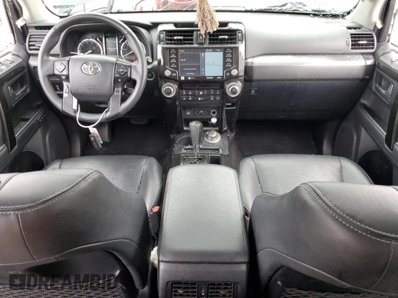 2020 Toyota 4Runner SR5 with VIN JTEBU5JR3L5764046, listed as a Copart auction lot 63775205 with 57,105 mi miles and Salvage title. Bid and sale history available at DreamBid. Image 8.