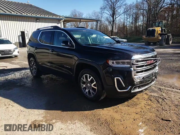 2020 GMC Acadia SLT with VIN 1GKKNUL44LZ214462, listed as a Copart auction lot 77817524 with 95,590 mi miles and Salvage title. Bid and sale history available at DreamBid. Image 12.
